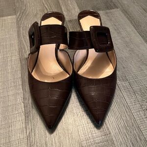 Pre-loved Mango mules